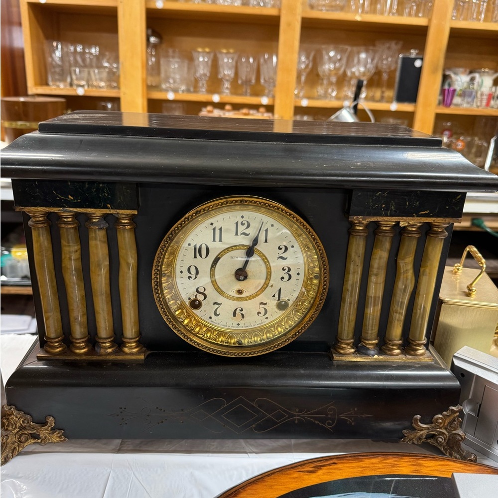 Antique Seth Thomas Adamantine
Mantel Clock